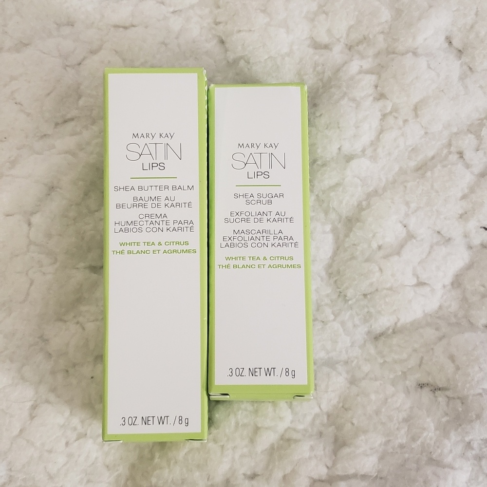 Mary Kay Satin Lips in white tea and citrus, NWT